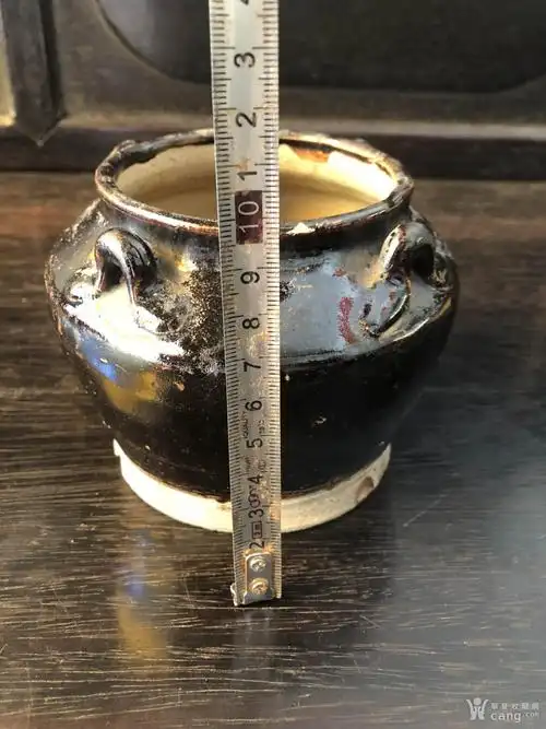 民国时期:黑釉罐