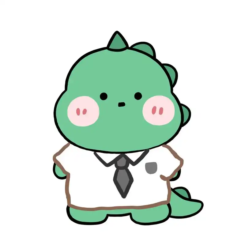 多彩壁纸739期|最新可爱小恐龙手绘头像 高清壁纸无水印