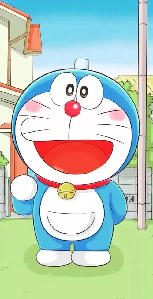 可爱的哆啦a梦头像,治愈系蓝胖子
