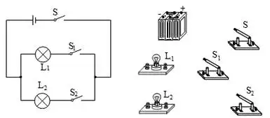 (2018秋·西峰区校级月考)在连接并联电路的实验中,小华想探究在并联