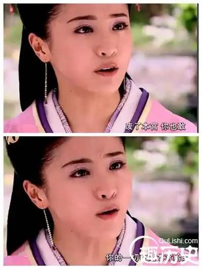 《美人心计》中,贡米饰演的陈皇后娇柔高贵.