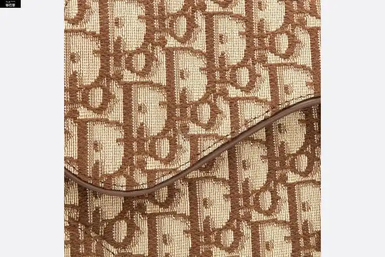 dior迪奥 21年春夏 女士 手提包 马鞍包-棕色-oblique-印花 m0446ctzq