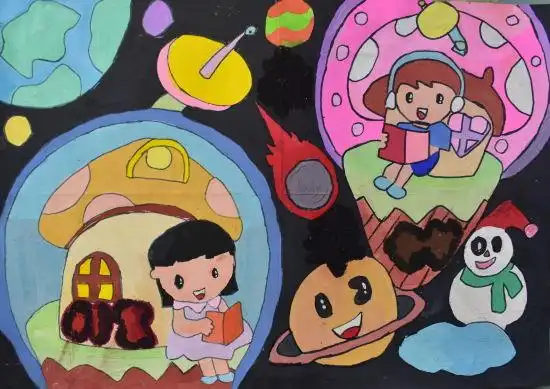 《一起向未来》——李心愉(马来西亚,12岁)