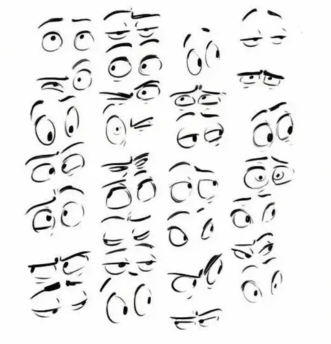 一组漫画人物表情素材,收干货了!