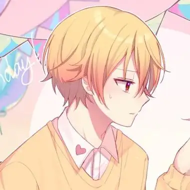 二次元情侣头像一人一半