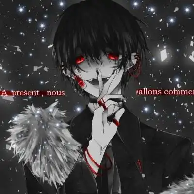 黑暗系,男生动漫头像