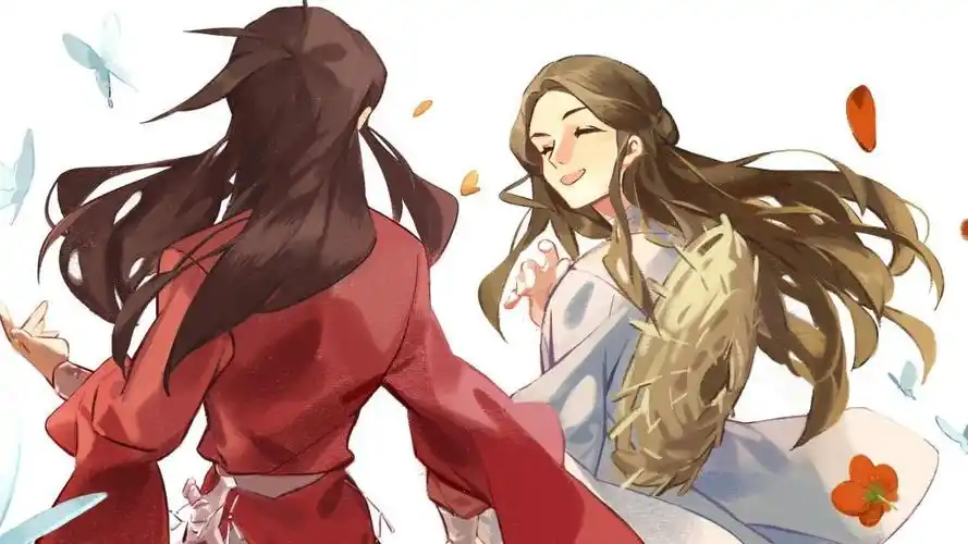 花城和谢怜,高清壁纸图片,动漫人物-回车桌面