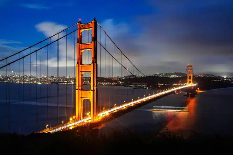 旧金山金门大桥_新华社_美国_外代