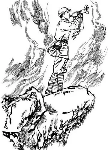 冲锋向前简笔画