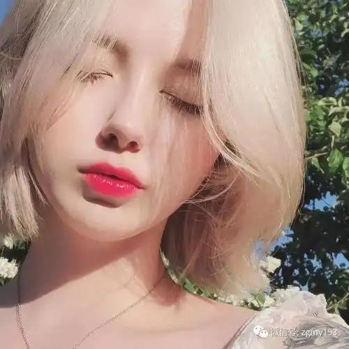 网红达人带你解锁浅金色短发!比精灵还美