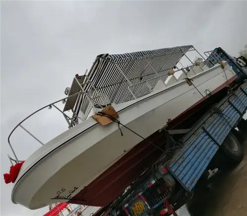 10米近海双机钓鱼船玻璃钢板船定制钓艇