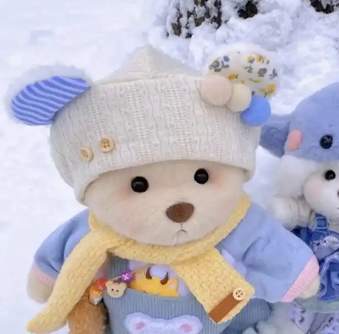 太太太可爱了!#莉娜熊情侣头像  - 抖音