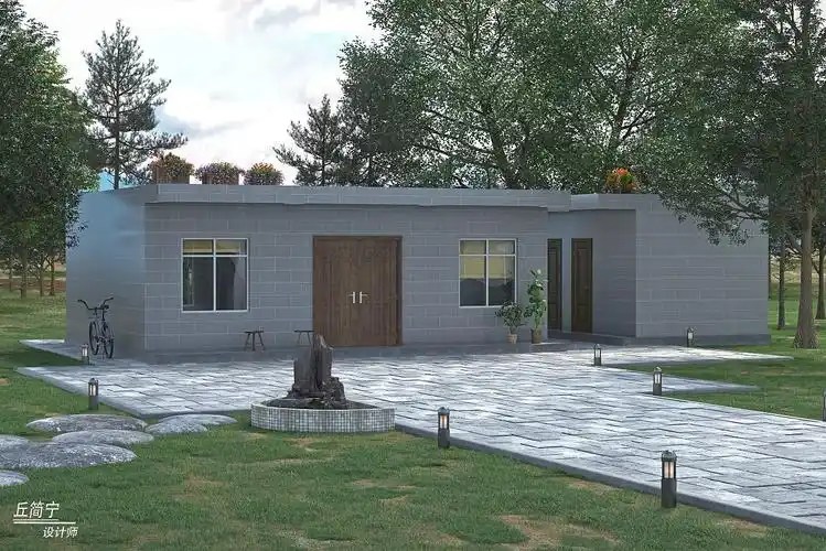 农村平房效果图