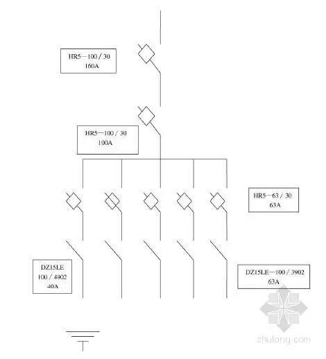 二级配电系统图