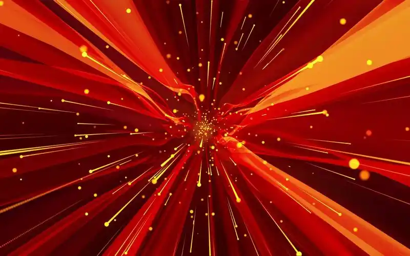 视频素材丨震撼大气庄重红色活动开幕式晚会高清led舞台背景视频景