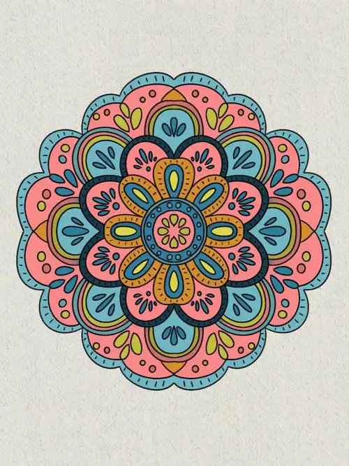 中国传统纹样设计参考#色彩搭配  #中国传统图案  #图案设计  #装饰画