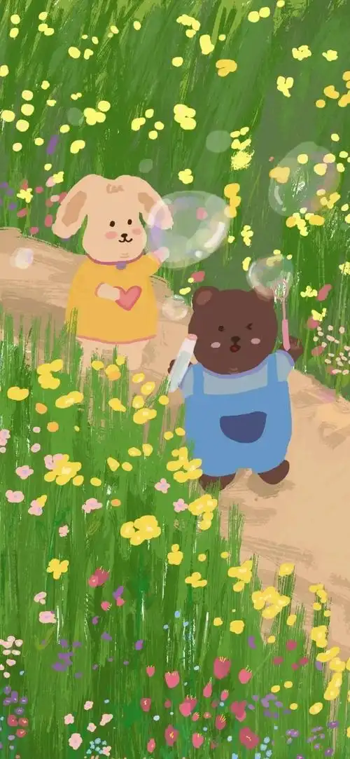 有没有绿色系列的动漫壁纸呀