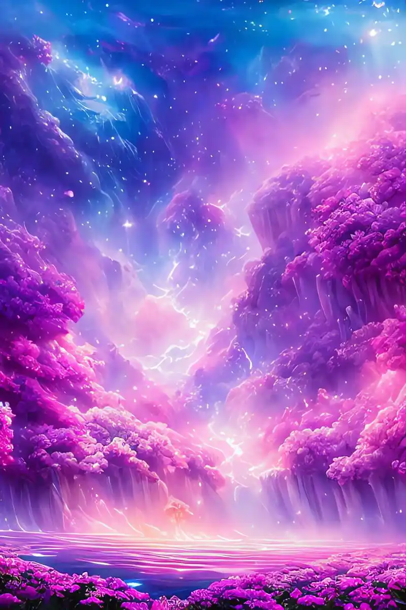 梦幻星空壁纸|ai绘画手机壁纸