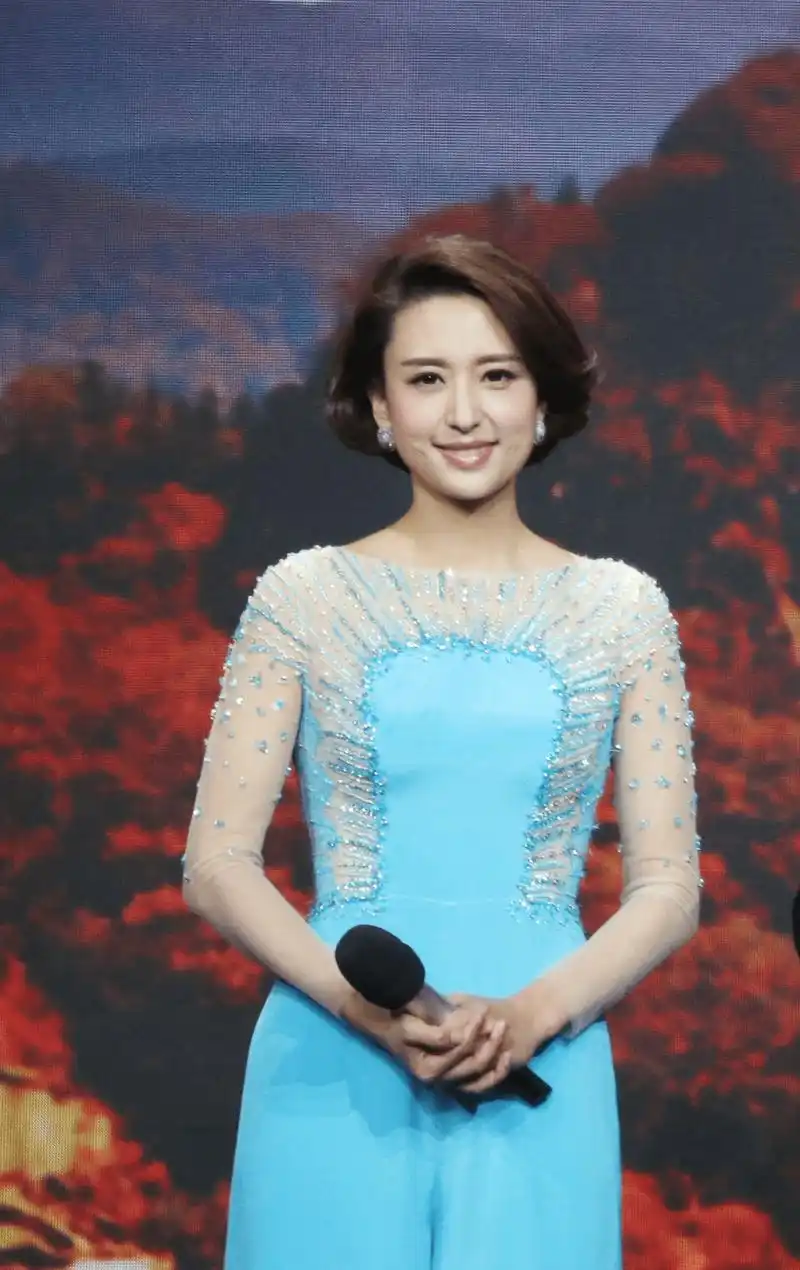 在结婚之后,张蕾其实有很长一段时间都暂别了央视的舞台,回家过起了相