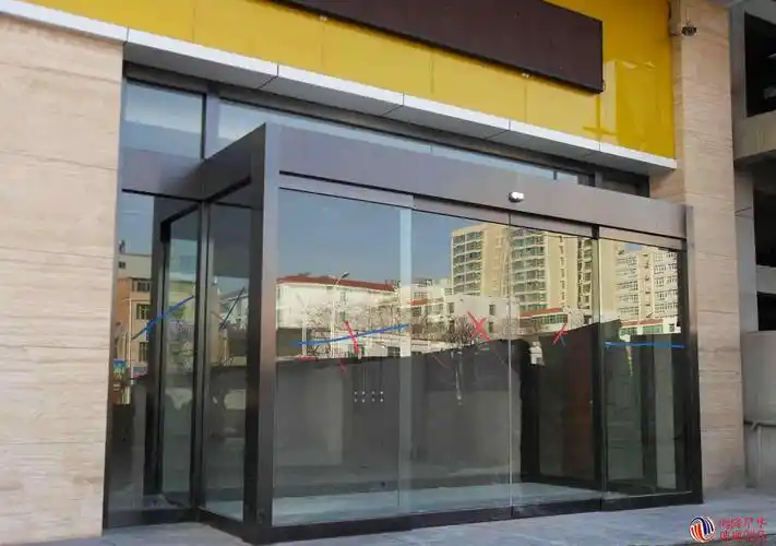 感应门 感应电动玻璃门