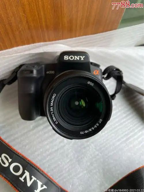 索尼a200数码相机(配索尼n50镜头)