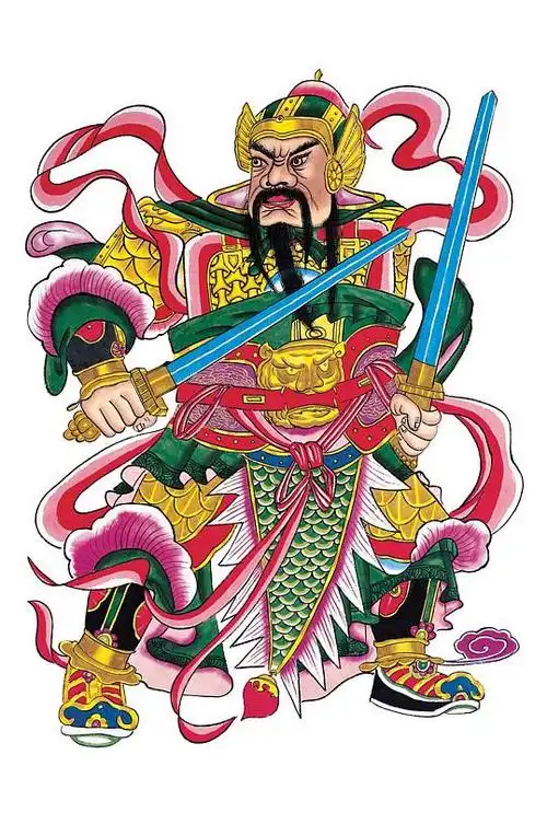 高清门神年画贴图