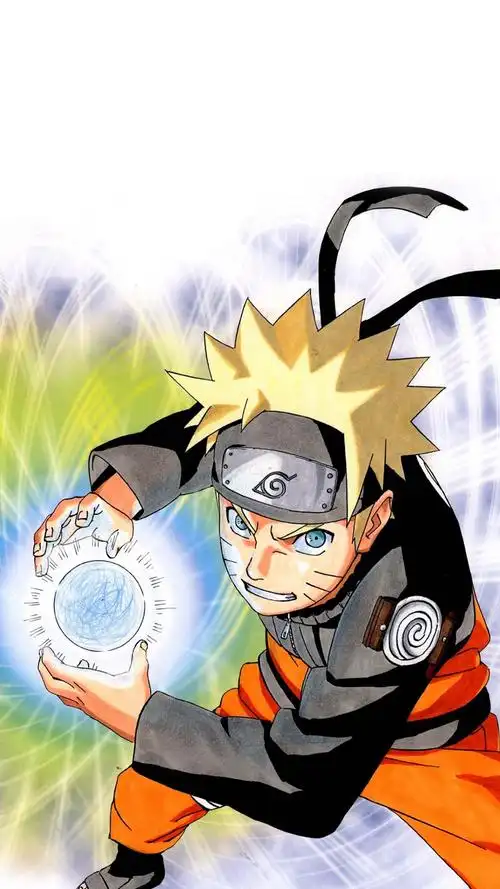 火影忍者酷炫手绘插画手机壁纸-动漫-手机壁纸下载-美桌网