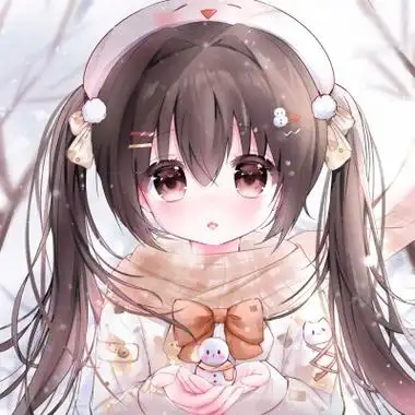 少女心二次元情侣头像