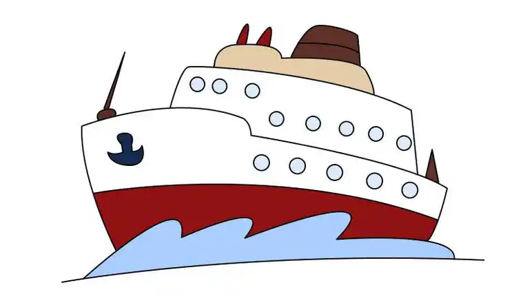 乘风破浪简笔画乘风破浪的画法