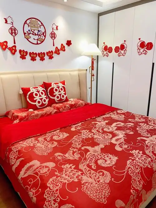 备婚被婆婆买的结婚四件套惊艳到了