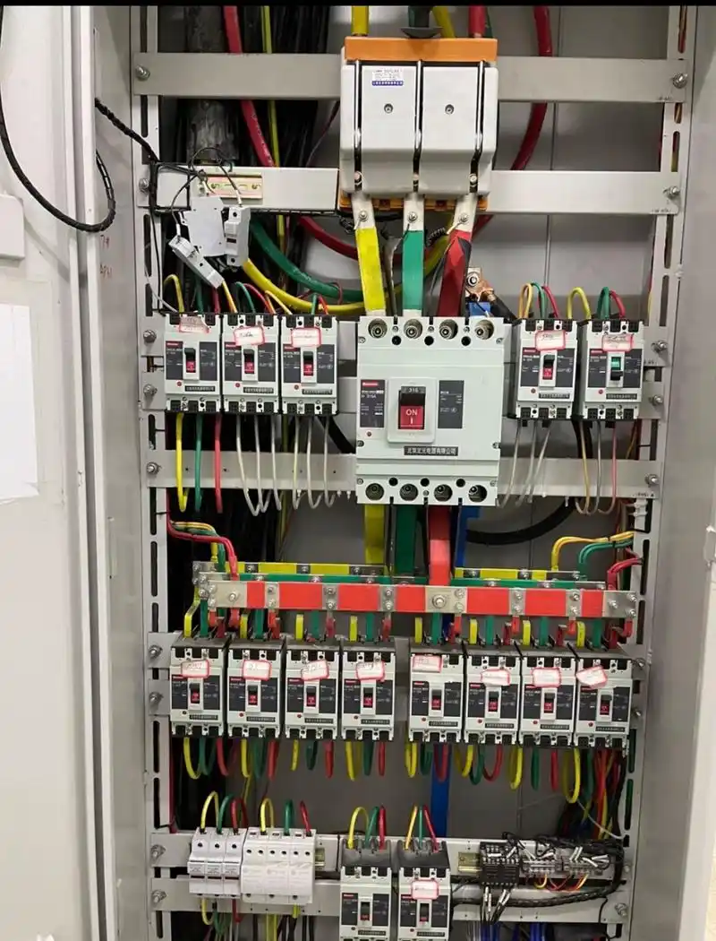 配电柜电工接线#电工# #电工基础