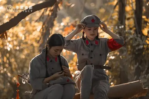 红军装外景人像摄影|摄影|人像摄影|孝感p图小王子