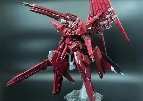 拆了牛高的权天使高达模型改