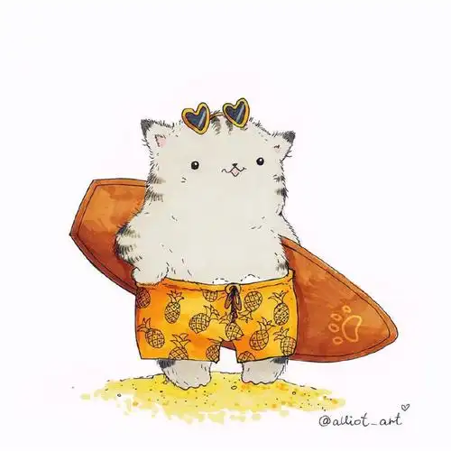 萌化了的小猫咪