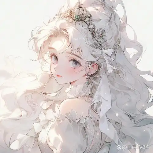 梦幻系旧漫风公主头像如神明降世般美好