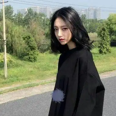 短发帅气冷酷女生头像女生炫酷短发图片