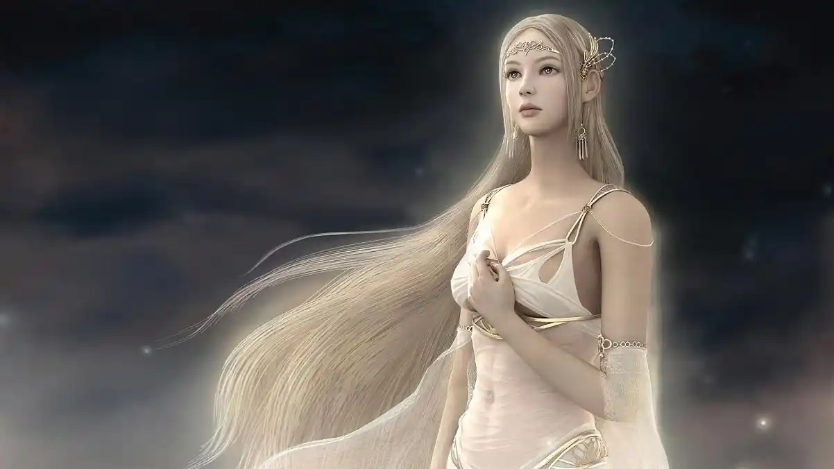 《神泣》光明女神4k游戏壁纸3840x2160_4k游戏图片高清壁纸_墨鱼