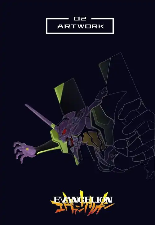 eva初号机写实练习