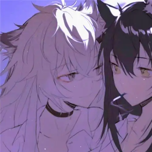 二人闺蜜头像动漫