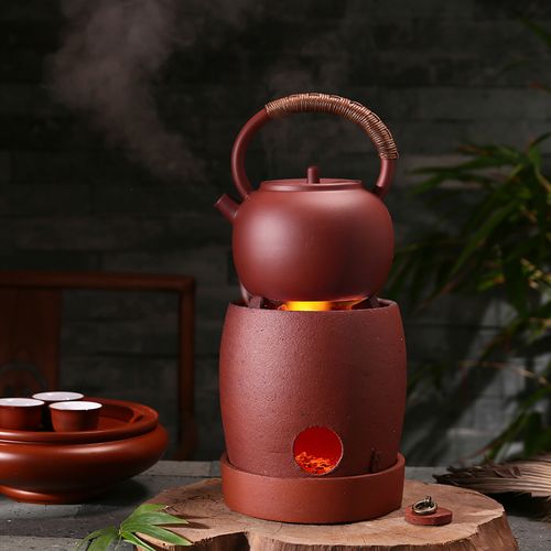 炭炉茶炉陶炉红泥小火炉砂祧壶煮茶功夫功夫茶茶道茶道