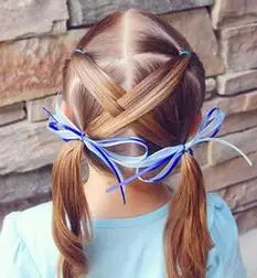 短发宝宝扎辫子简单又好看