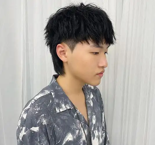 2020年末最火男生发型6款,时髦个性显帅气,狼尾头值得尝试|短发|飞机