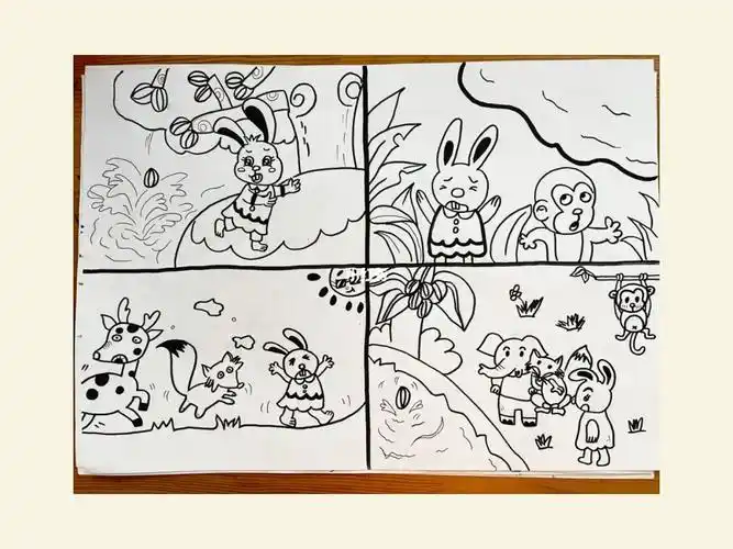 幼儿故事简笔画