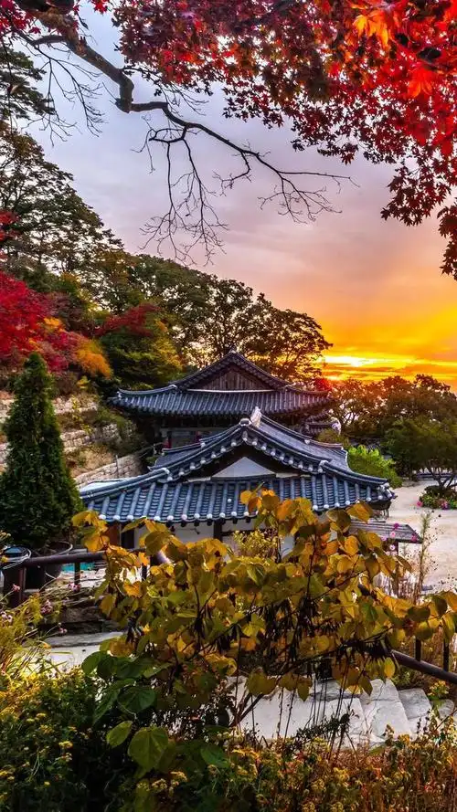 壁纸山青水秀景色宜人大自然美景如画