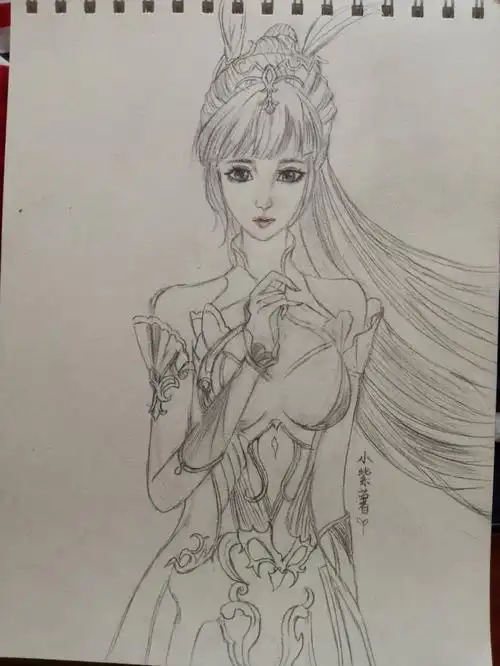 第一次画小舞不喜勿喷