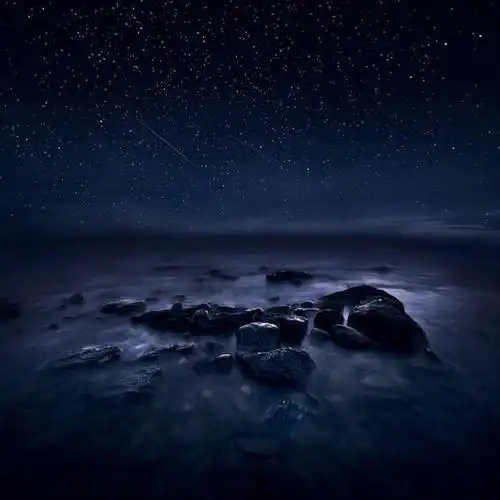 系列10:不一样的星空与冰川海洋,蓝色系冷色…-堆糖,美好生活研究所