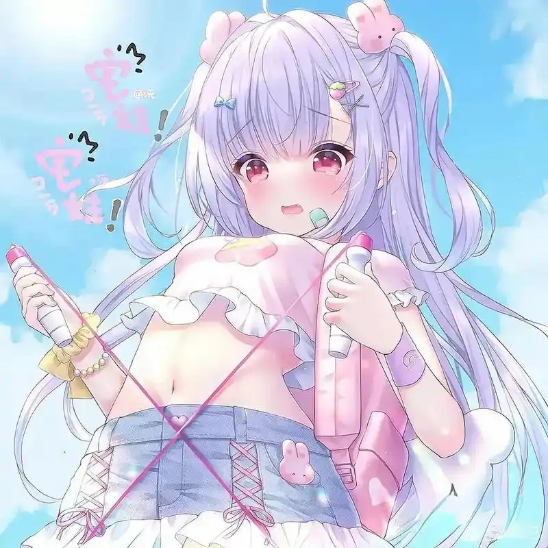 动漫壁纸 #动漫少女 #可爱头像女卡通呆萌 每天一张哦 - 抖音