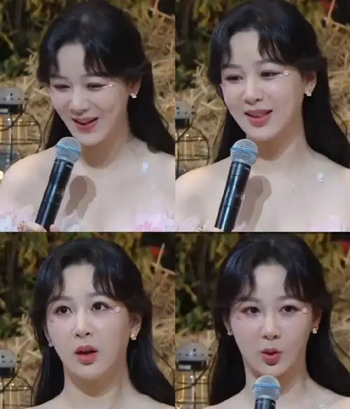 杨紫胖成这样?跨年晚会生图被扒手粗脸肿,网友:不做身材管理?