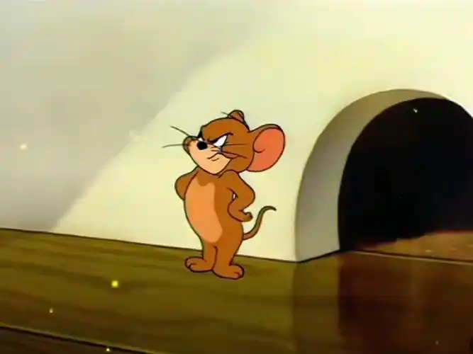 汤姆和杰瑞  #表情包  #叉腰杯