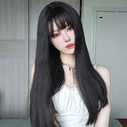 get到黑长直的魅力了